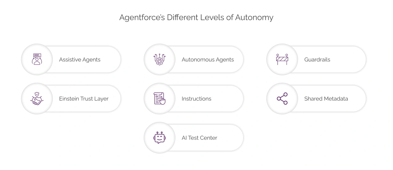 Agentforce Different Level of Autonomy Light Img