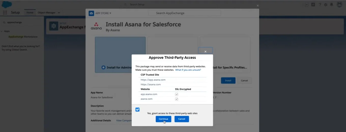approve third party access