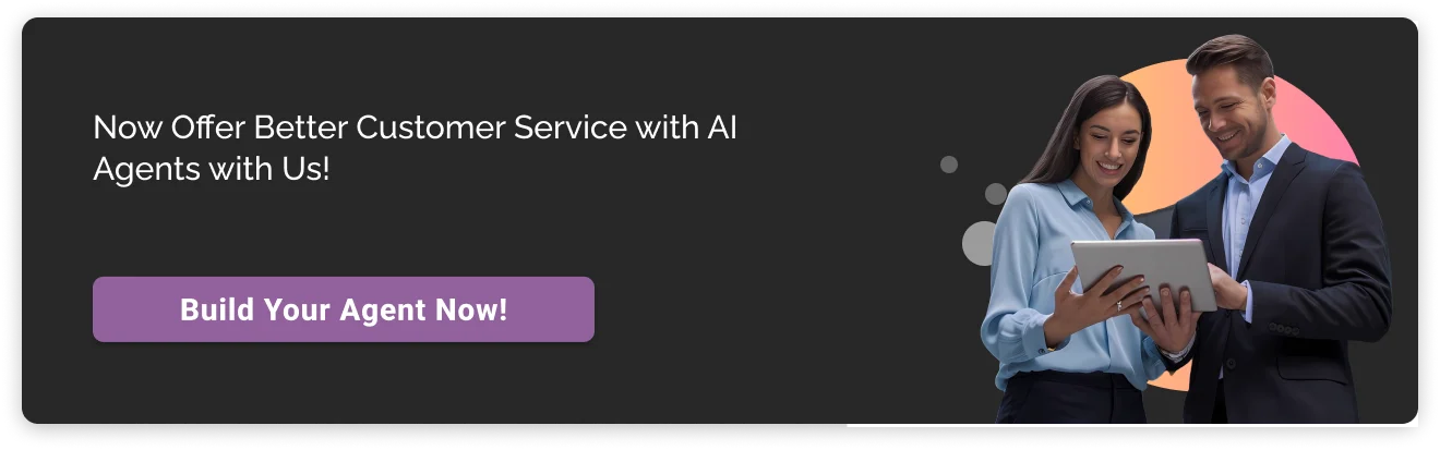 Offer better customer service with AI Agents dark