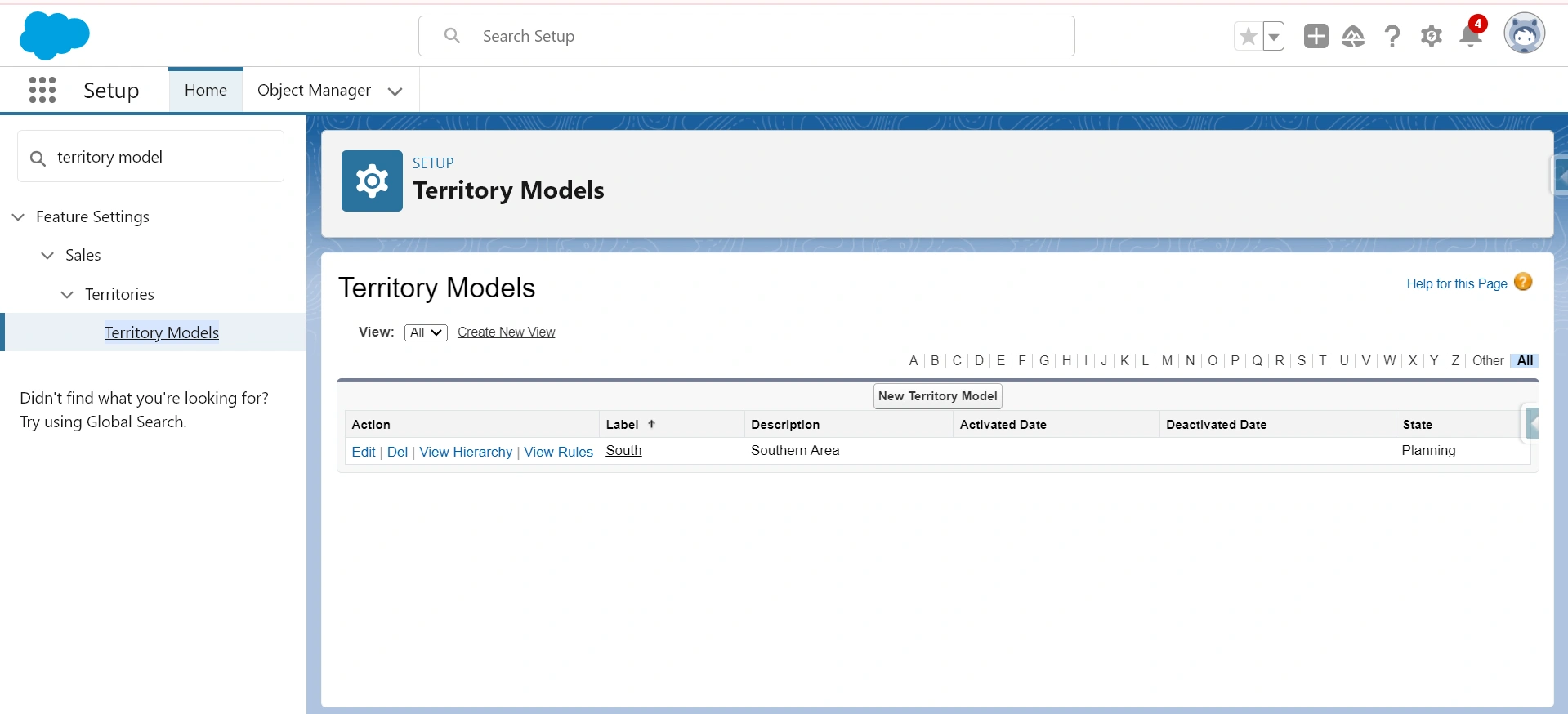 Build A Territory Model