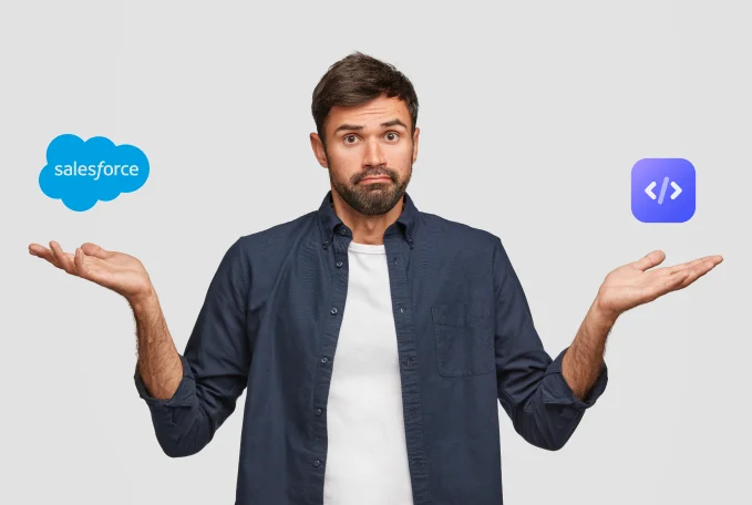 Know the Difference Between Salesforce and Custom Development Banner
