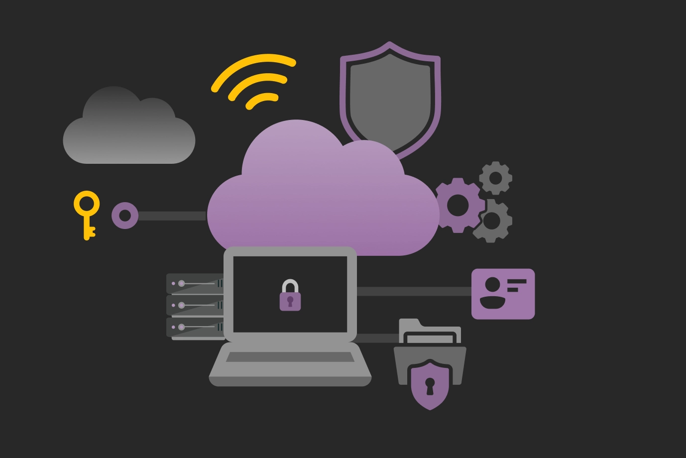 Cloud Based Security Solutions Dark Img