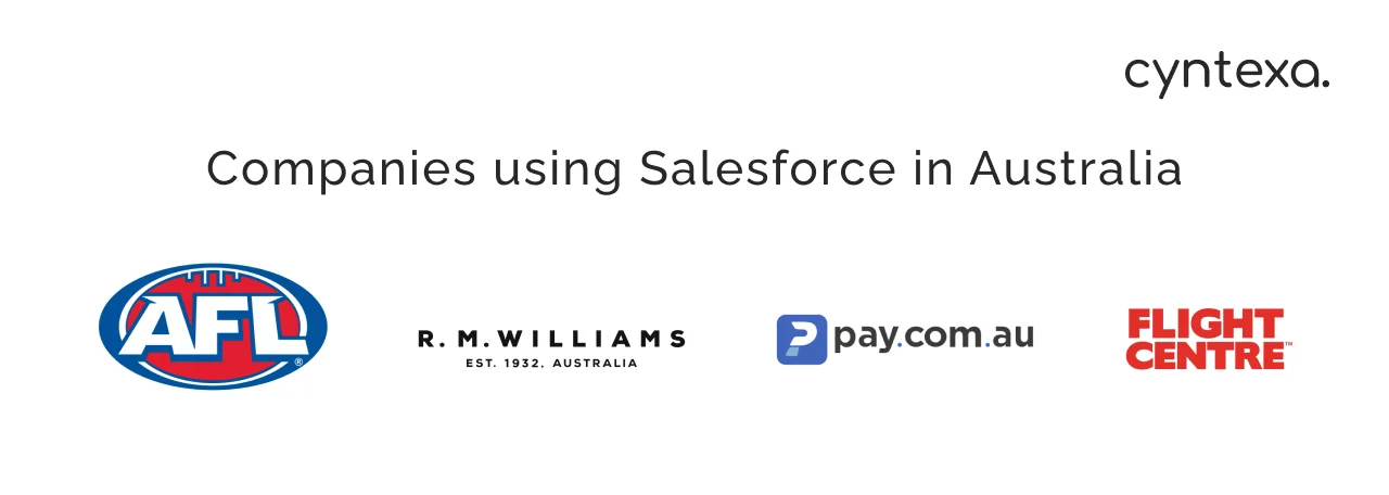 companies that use Salesforce in Australia