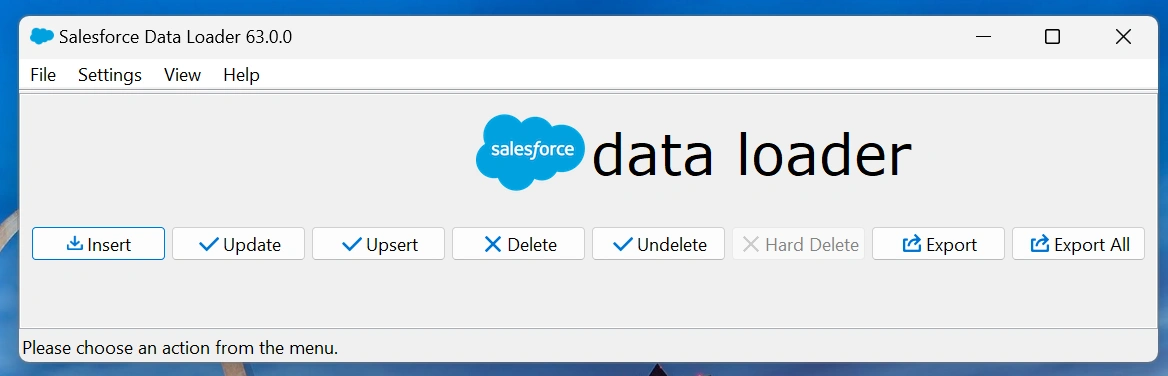 Connect with Salesforce for Insert Update Img