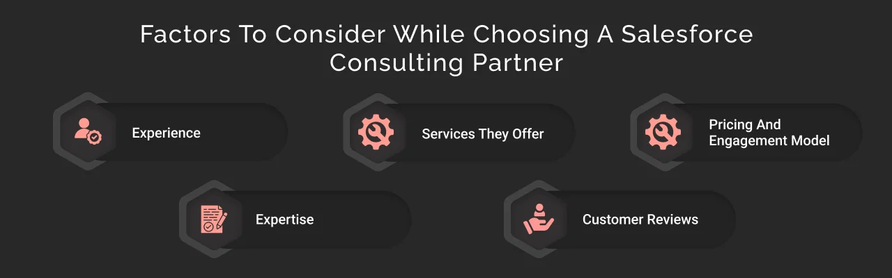 Factors To Consider While Choosing A Salesforce Consulting Partner Dark