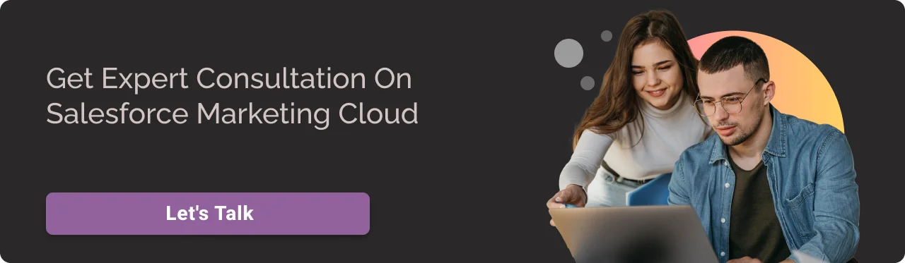 Salesforce Marketing Cloud CTA dark