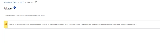 Hostname Aliases Site