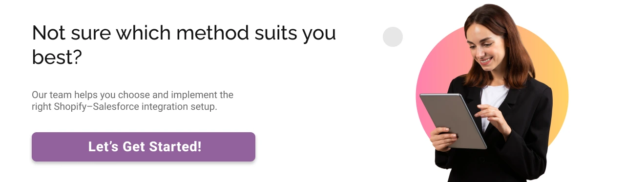 Choose and Implement the Methods with our Experts Light CTA Img