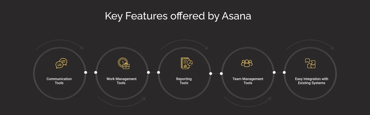 key features offered by asana dark