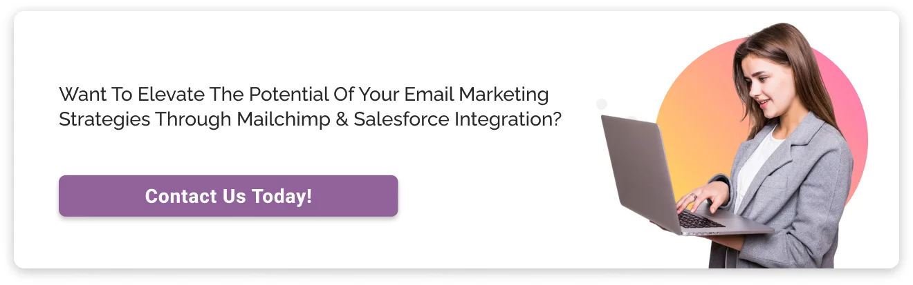 mailchimp salesforce integration cta