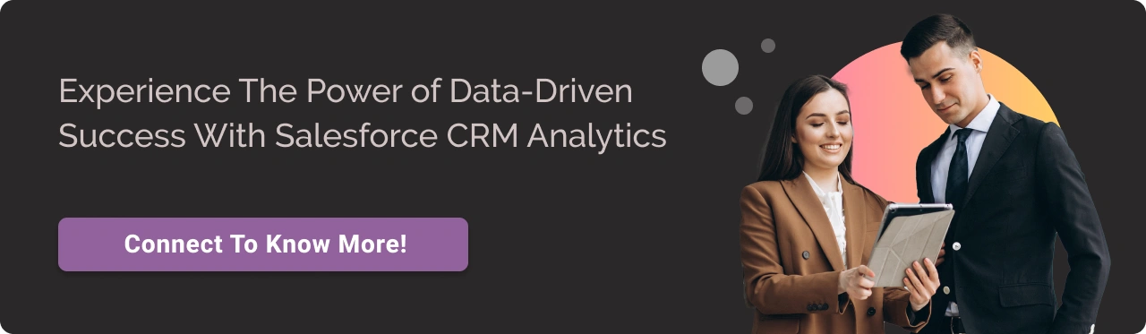 make use of data with CRM analytics Dark