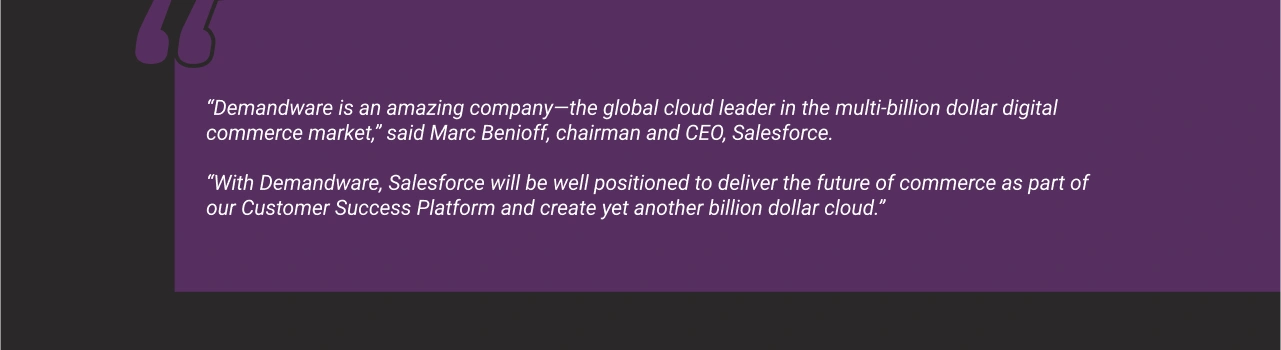 Marc Benioff Quote on Demandware Dark Img