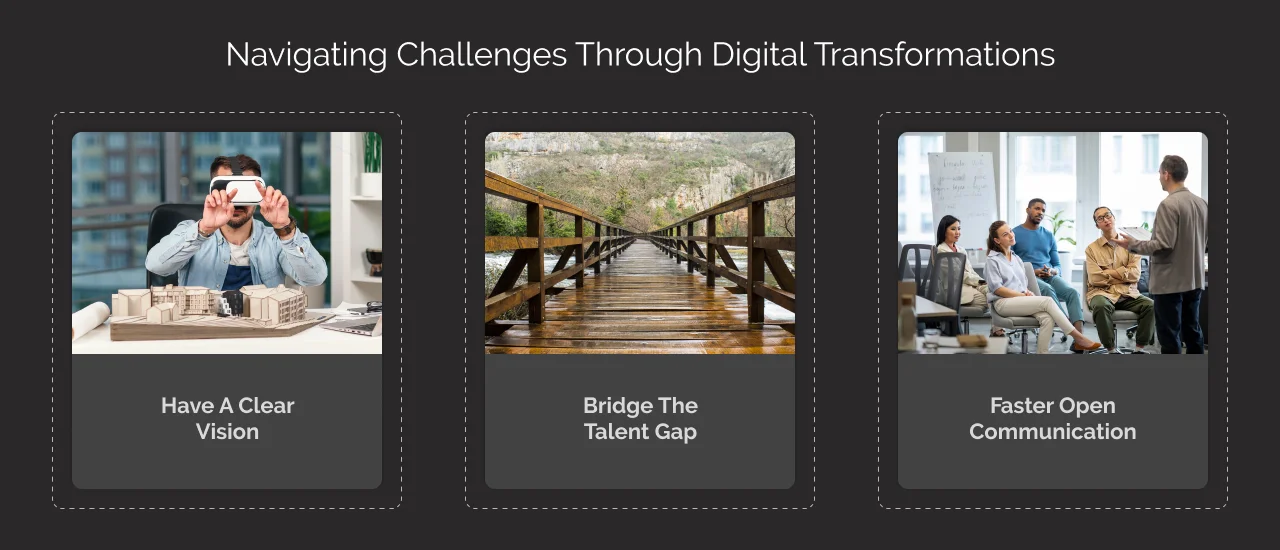 navigating challenges through digital transformations dark