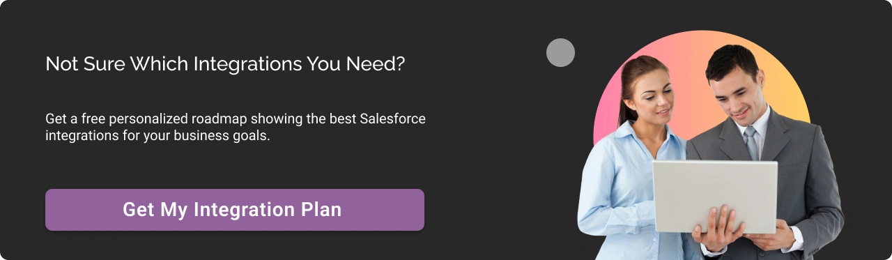 Not sure which integration is perfect Get tailored roadmap dark cta img