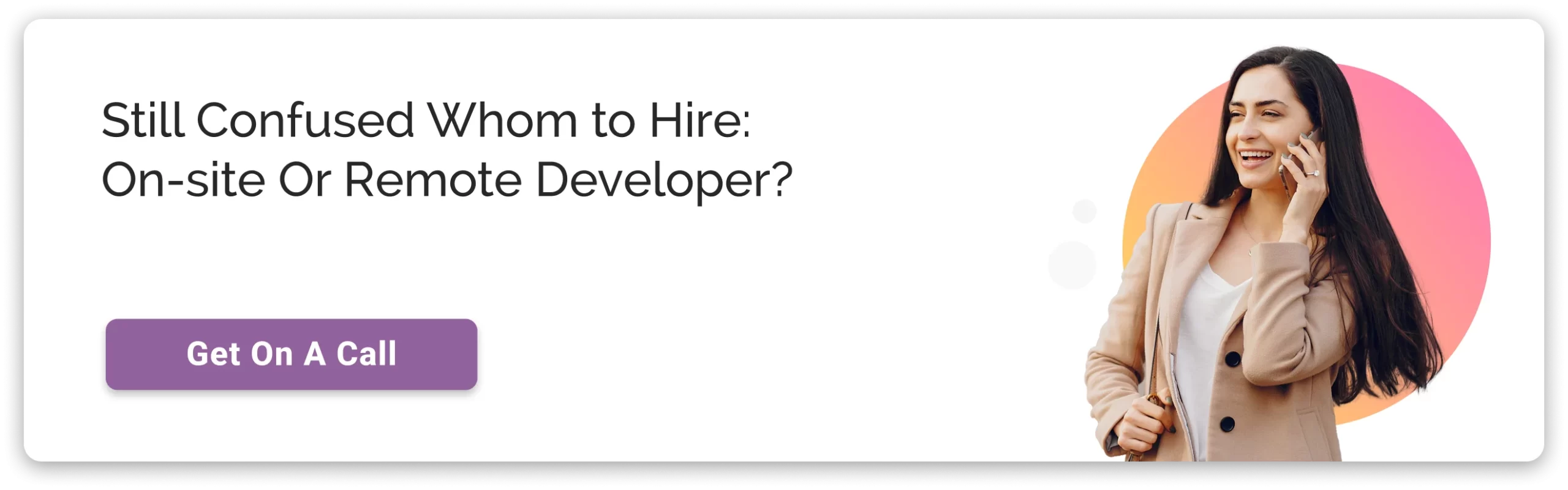 on site or remote developer cta