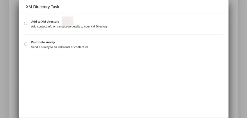 Opt For The Add To Xm Directory Option