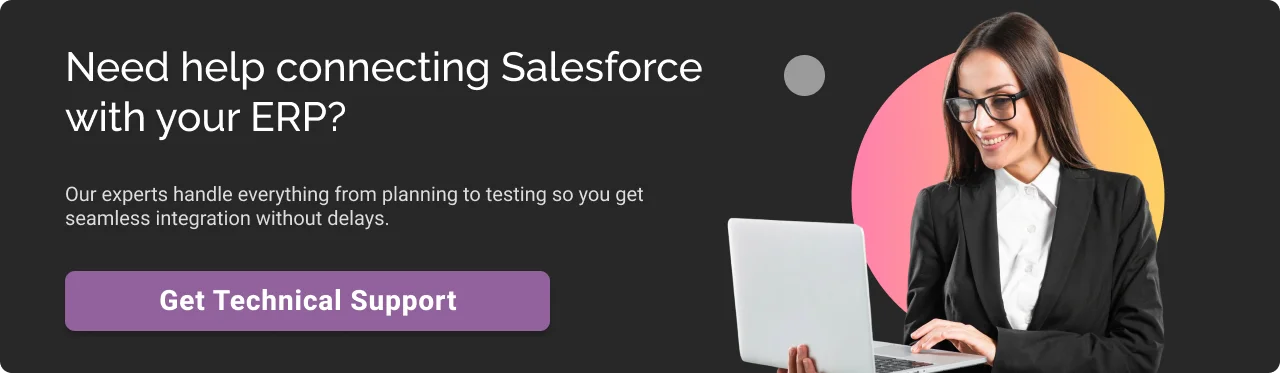 Need help connecting Salesforce with your ERP CTA