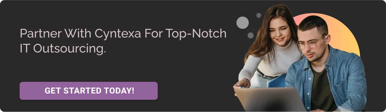 partner with cyntexa for top notch it outsourcing dark