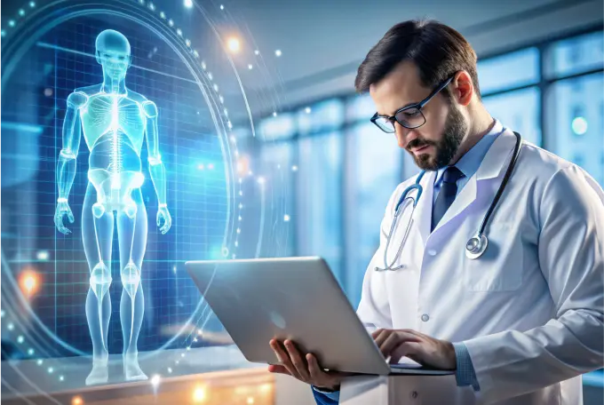 Empowered Healthcare Provider with Agentforce for Enhanced Patient Care Banner