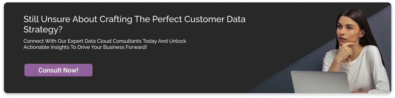 perfect customer data strategy CTA dark