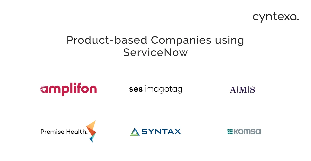 Product based companies using ServiceNow light