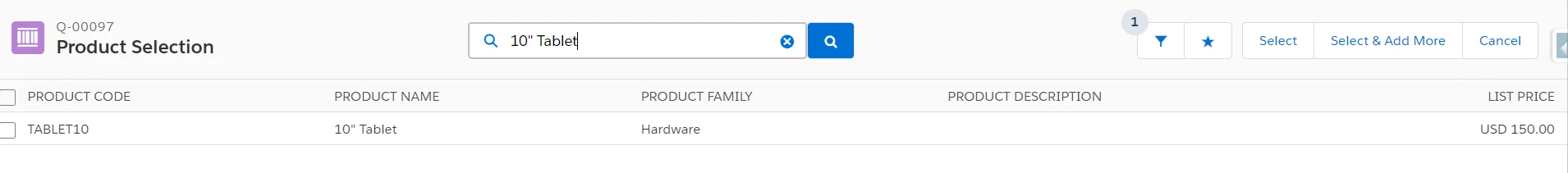 Product Selection Page 11