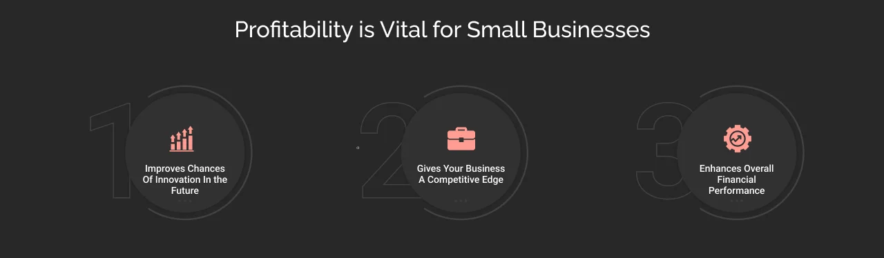 Profitability is Vital for Small Businesses Dark