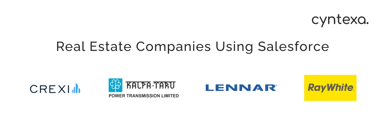 real estate companies using Salesforce