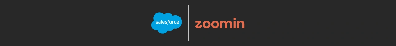 Salesforce and Zoomin Acquisition Dark Img