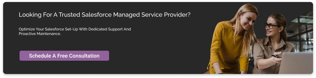 Salesforce Managed Service Provider CTA