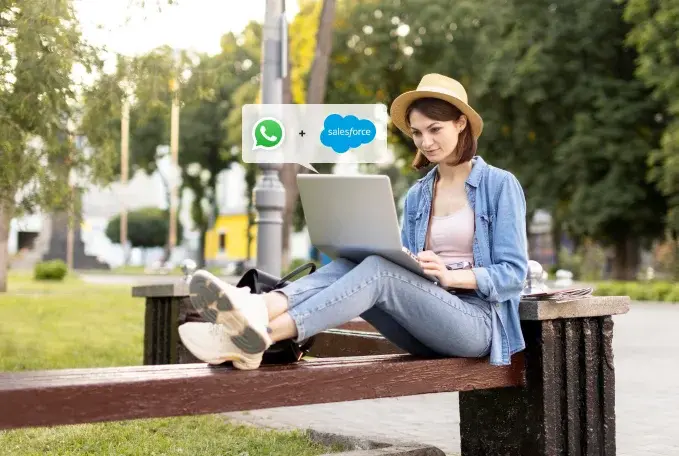 Salesforce Partners With Meta To Build New Messaging Experiences On WhatsApp Banner