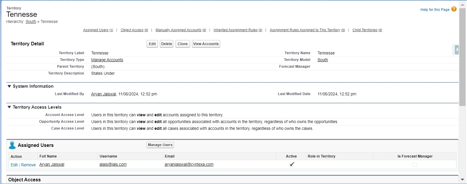 Select The Relevant User And Click Save