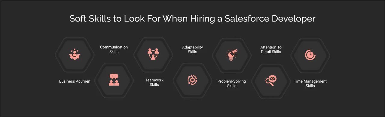 Soft skills to look for when hiring a Salesforce developer