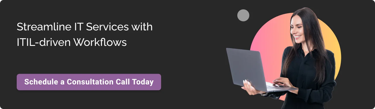 Call to action: Streamline IT services with ITIL driven workflows