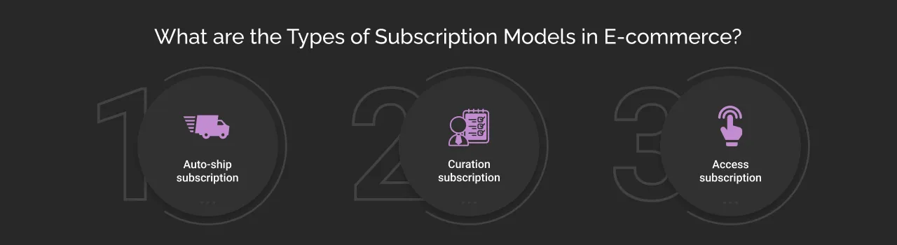 What are the Types of Subscription Models in E-commerce? dark