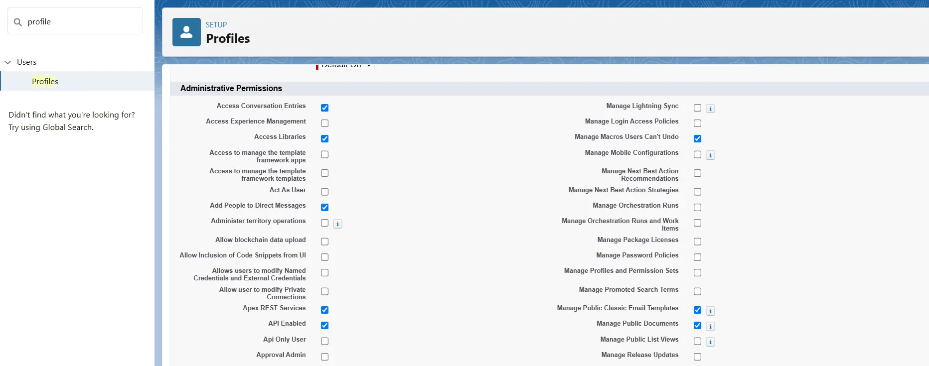 Under tab administrative permissions enable - API enabled,  Manage public documents, manage public templates, Edit HTML templates
